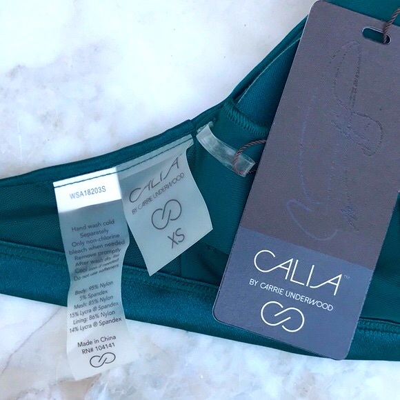 NWT CALIA by Carrie Underwood Lattice Front Top - Picture 6 of 8